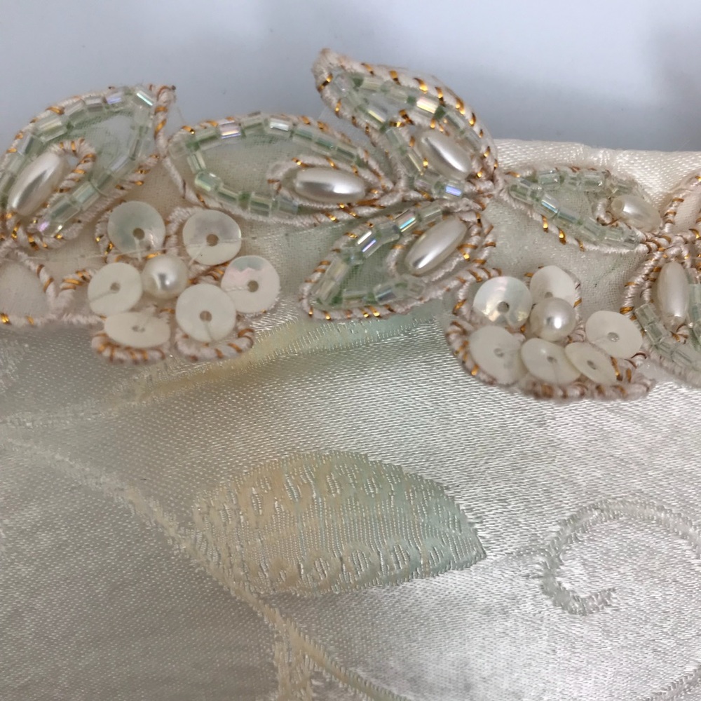 Vintage 90s Prom Dress ZUM ZUM Satin - Picture 2 of 14